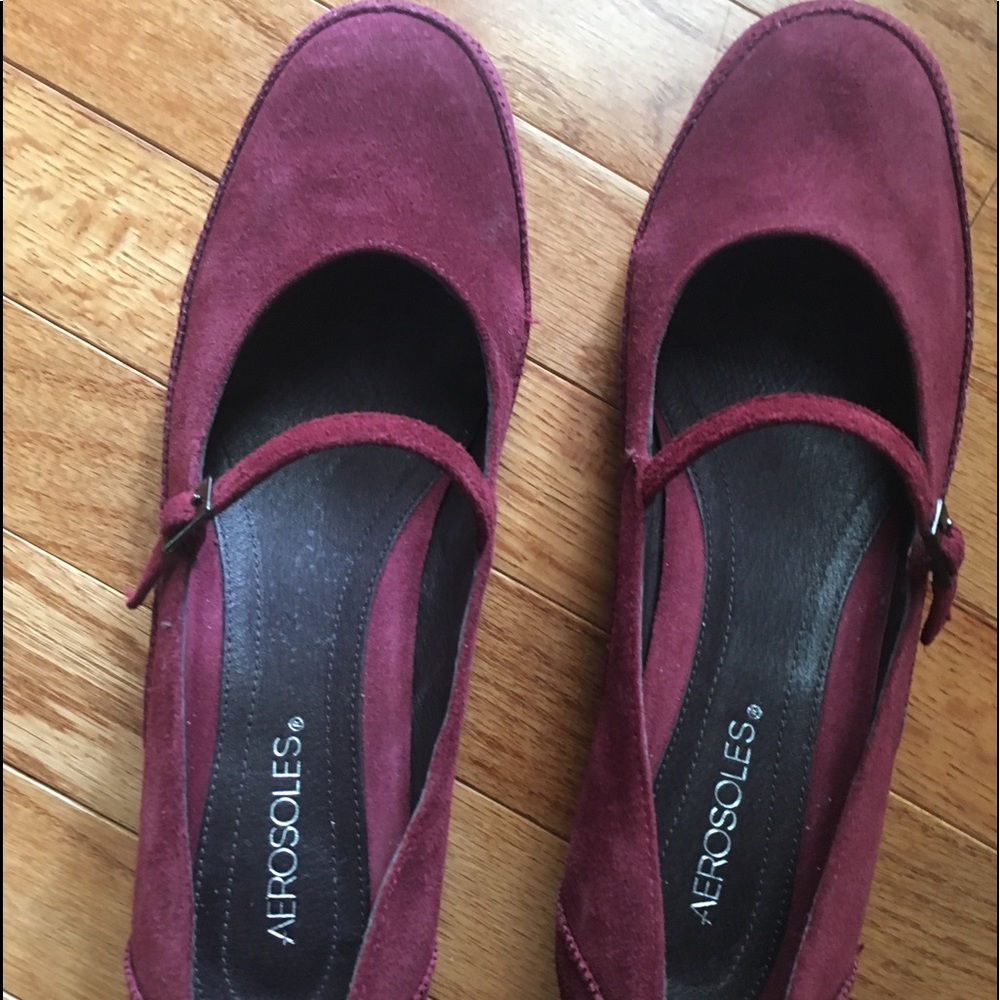 Suede shoes